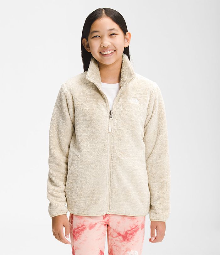 The North Face Girls Jacket Suave Oso Fleece 857GKRPSM - Beige